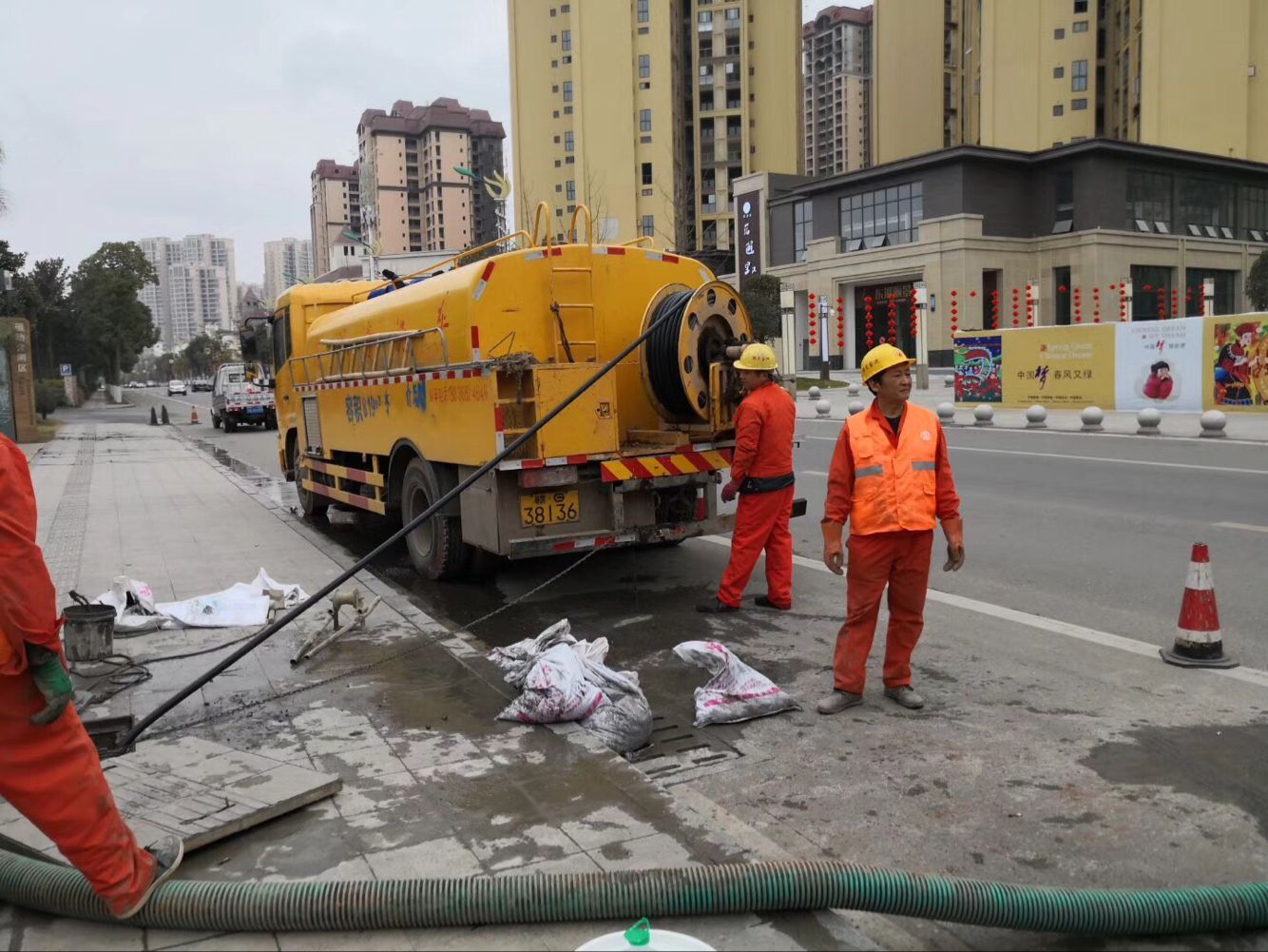 白云排污管道清淤-管道清洗